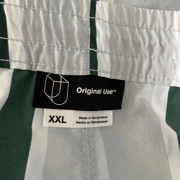 Original Use Men's Vertical Striped  Swim Trunks with Pockets Size XXL NEW NWT - Picture 5 of 7